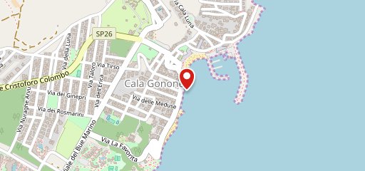 Cala Luna Ristorante sulla mappa