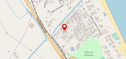 Ristorante Camping Cesenatico sulla mappa