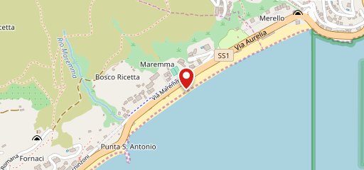 Ristorante Cantinone mare sur la carte