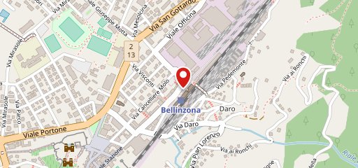 Ristorante CHEZ SBB Bellinzona sur la carte