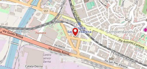 Ristorante cinese sulla mappa