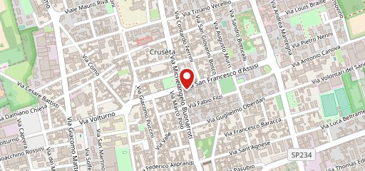 Ristorante Cinese sulla mappa