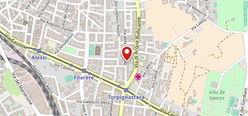 Ristorante cinese sulla mappa