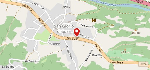 Ristorante Danubio sulla mappa