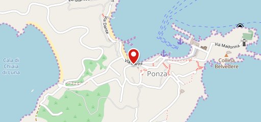 Il Rifugio dei Naviganti - Ristorante di Pesce a Ponza sulla mappa