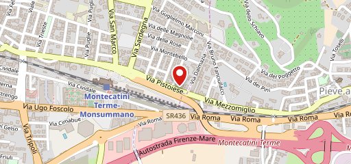 Ristorante da Sandra Montecatini Terme sulla mappa