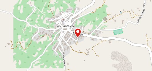 Hotel San Pantaleo sur la carte