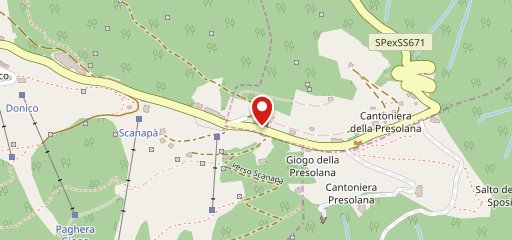 Masa Chalet Ristorante sulla mappa