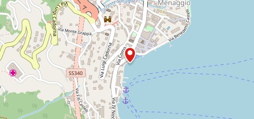 Ristorante Del Porto Menaggio sur la carte