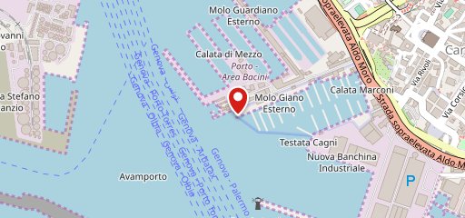 Ristorante della Lega - Molo Giano sulla mappa