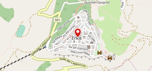 Ristorante Erice sur la carte