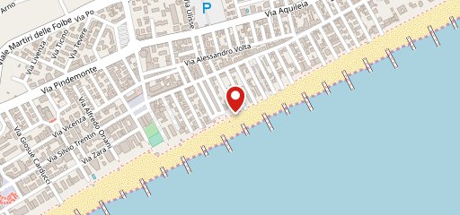 Ristorante Esplanade Beach sulla mappa