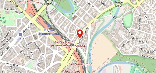 Ristorante Figo Nomentana sulla mappa