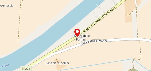 Ristorante franchino sulla mappa