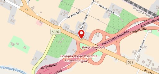 Locanda La Pioppa Bologna sulla mappa