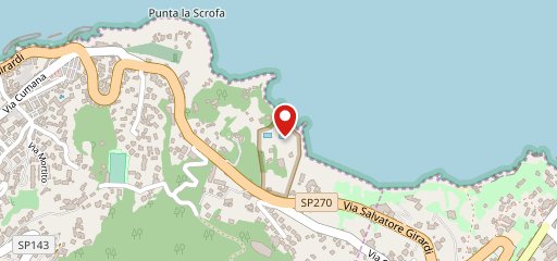 Ristorante Guarracino Ischia sulla mappa