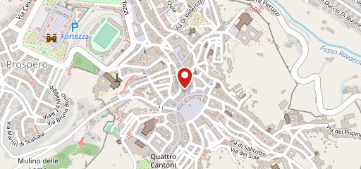 Pier Pettinaio ristorante a Siena sur la carte