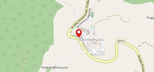 Ristorante tipico toscano "Guidoriccio" - CUCINA casalinga MAREMMANA - Location per CERIMONIE ed EVENTI a Montemassi sulla mappa