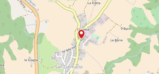 Ristorante La Locanda Di S. Dalmazio sulla mappa