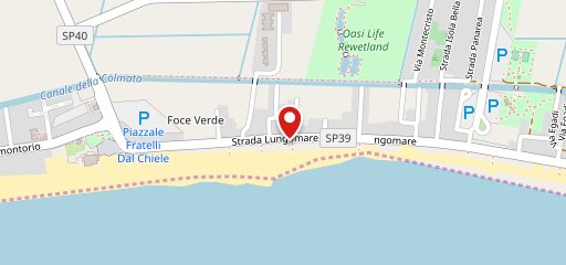 Ristorante La Marina di Latina sulla mappa