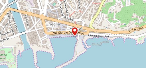 Ristorante Pizzeria la Piazzetta di Oneglia en el mapa