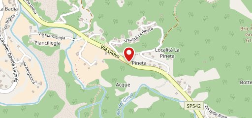 La Pineta sulla mappa