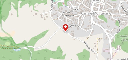 La Riserva Ristorante e B&B sulla mappa