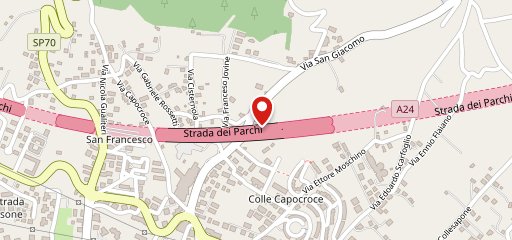 Ristorante La Rupe sur la carte