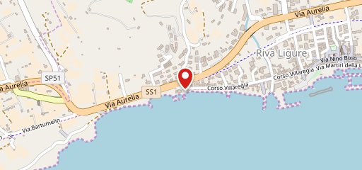 Ristorante La Vela Blu sur la carte