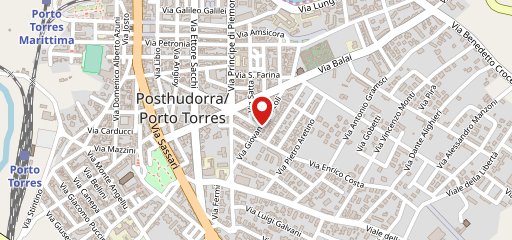 Ristorante L'Antica Pergamena Porto Torres sulla mappa