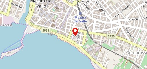 Zefiro ristorante sulla mappa