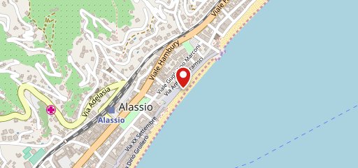 Ristorante Lentini's Alassio sulla mappa