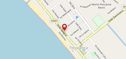 Ristorante del pesce di Torvaianica sur la carte