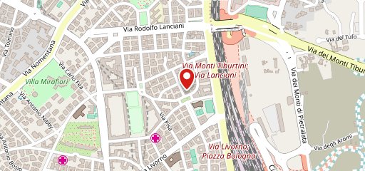 MANCO Ristorante Piazza Bologna sulla mappa