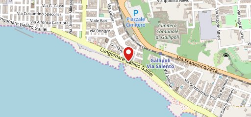 Ristorante Mediterraneo "Gallipoli" sulla mappa