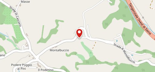 Ristorante Montalbuccio sulla mappa