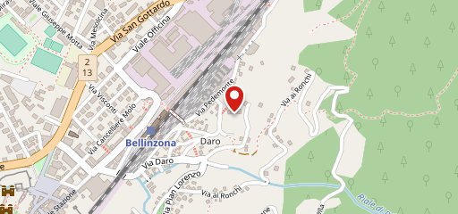 Ristorante Montebello Bellinzona sur la carte