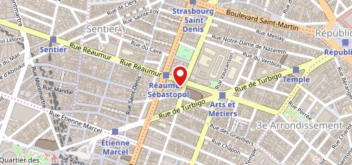 Hôtel National des Arts et Métiers sur la carte