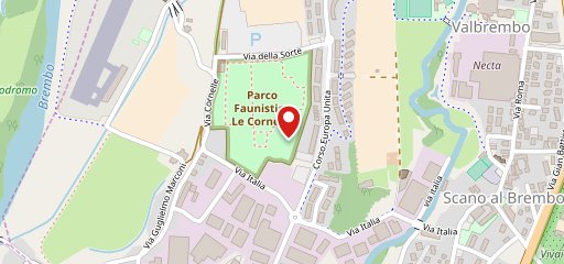 Ristorante parco Le Cornelle sulla mappa