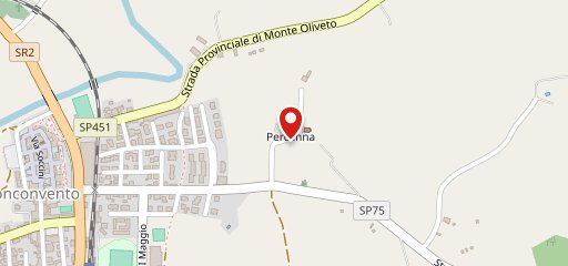 Ristorante Percenna sur la carte