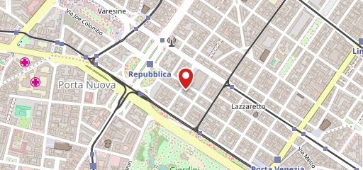 Piazza Repubblica sulla mappa