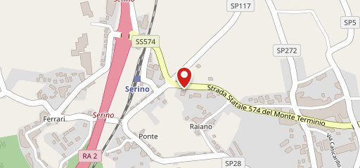 Ristorante pizzeria braceria Vesuvio sulla mappa