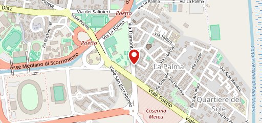 RISTORANTE PIZZERIA CIRCOLO UNIFICATO Campo Rossi sulla mappa