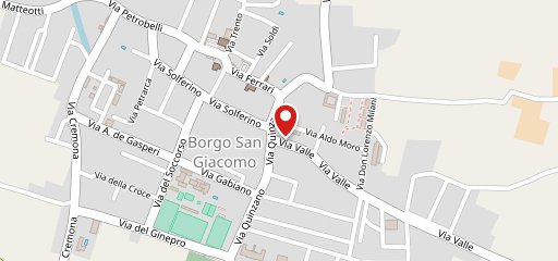 Ristorantepizzeria Eden Borgo San Giacomo sulla mappa