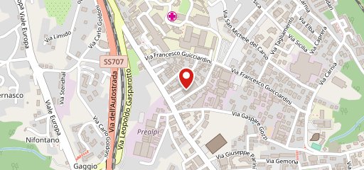 Ristorante pizzeria i Gemelli sulla mappa