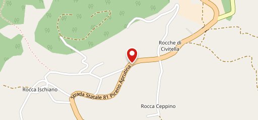 Le Rocche Ristorante Pizzeria sulla mappa