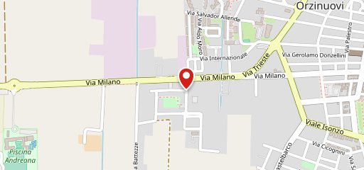 Ristorante pizzeria Milano sulla mappa