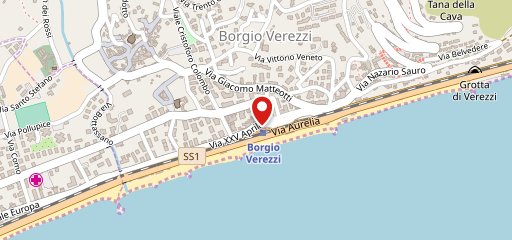 Osteria del Mare sur la carte