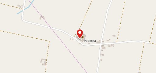 Pizzeria Paderna sur la carte