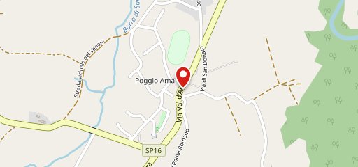 Ristorante poggio amaro sur la carte